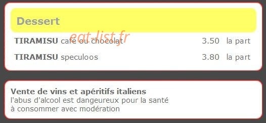 Pizza Zio — carte page 4