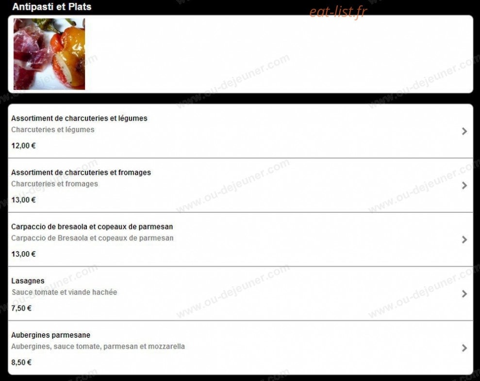 Rosso & Bianco — carte page 1