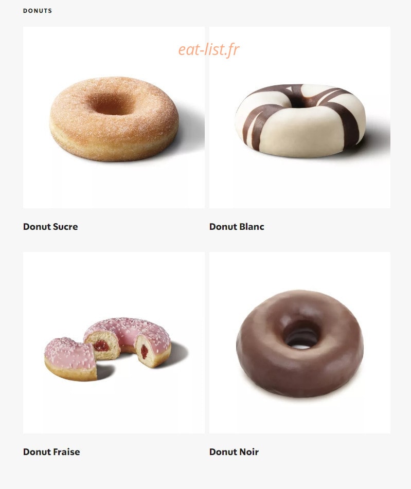 Starbucks — carte page 5