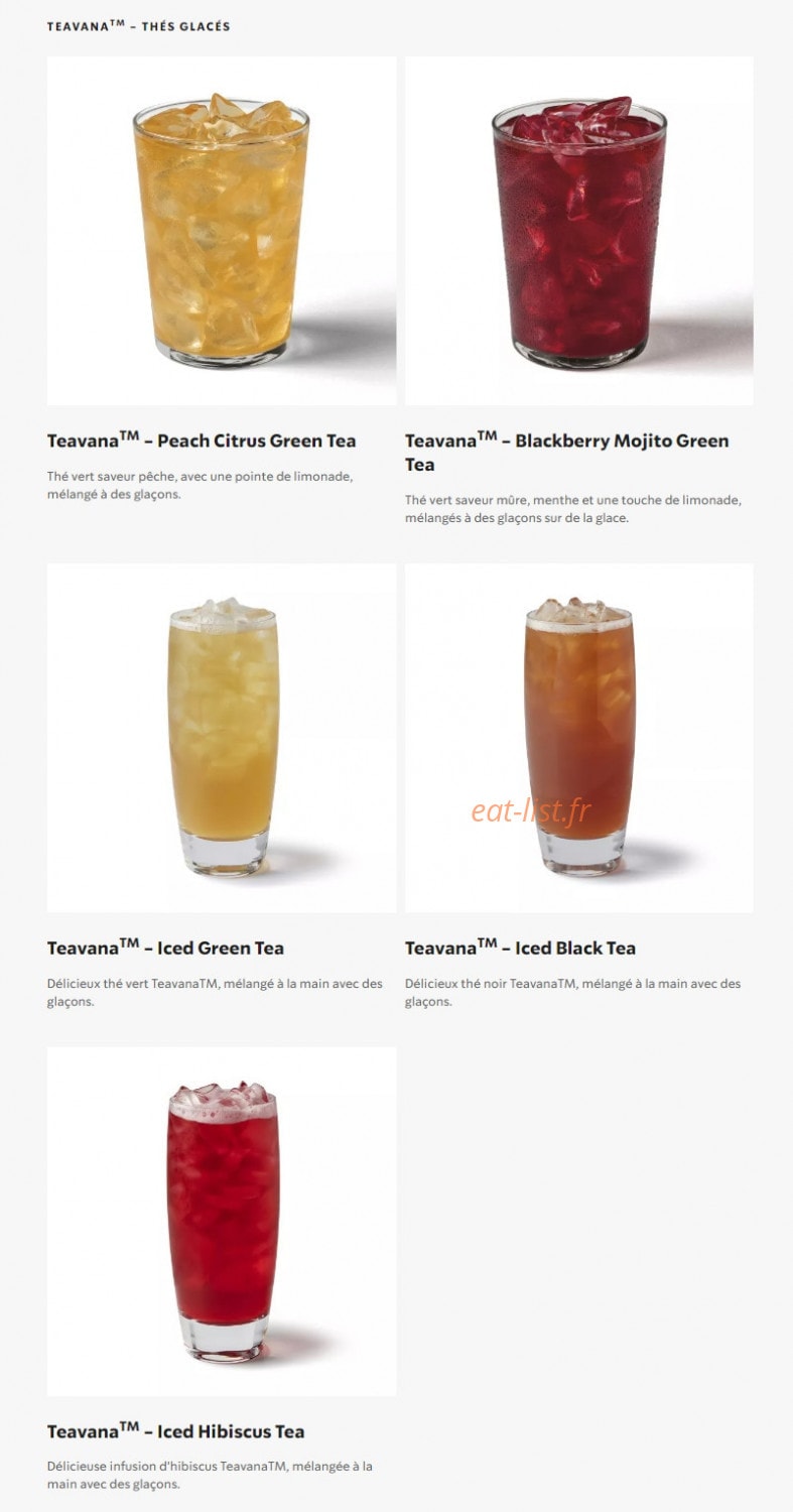 Starbucks — carte page 24
