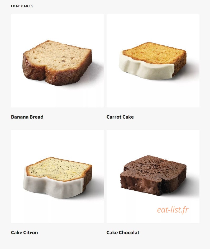 Starbucks — carte page 6