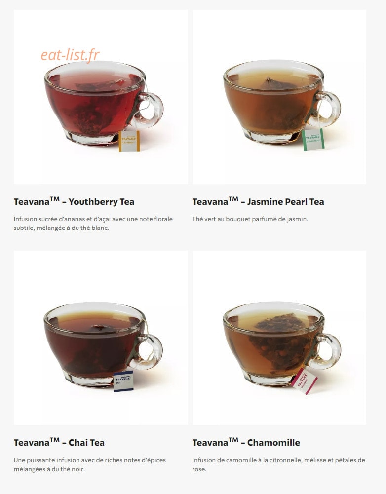 Starbucks — carte page 26
