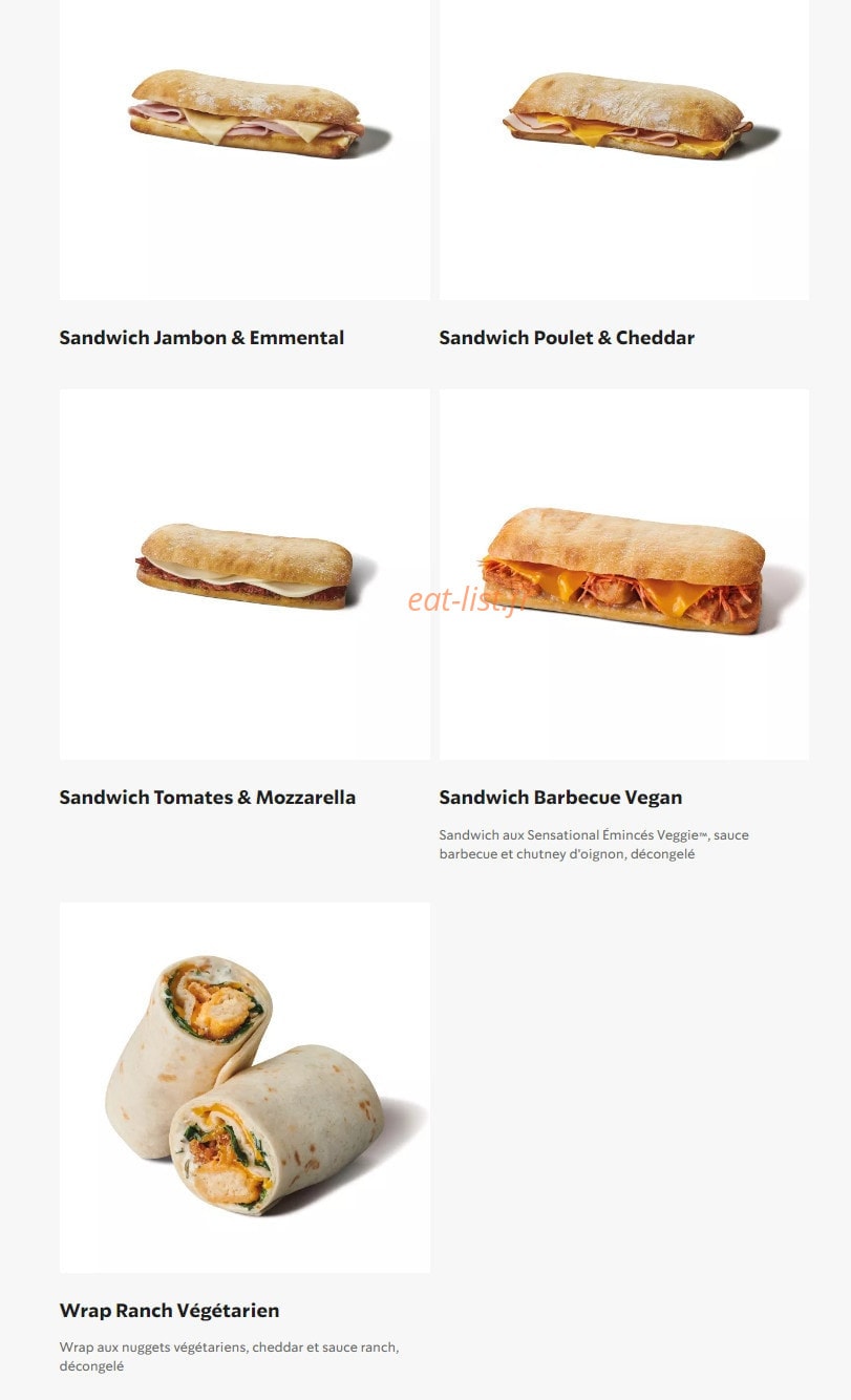 Starbucks — carte page 8