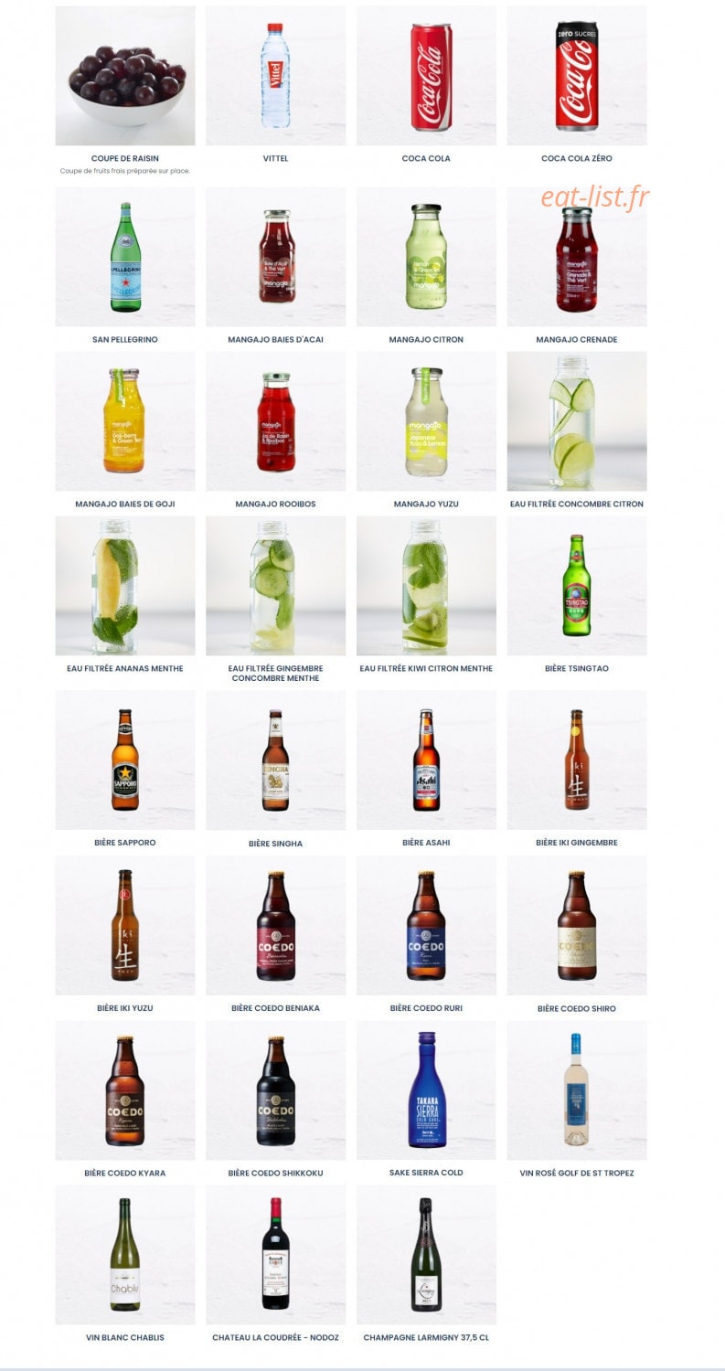Taobento — carte page 8