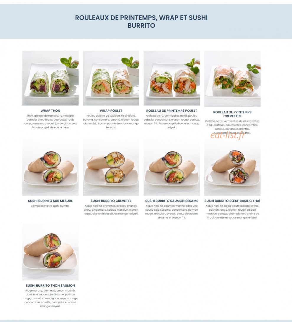 Taobento — carte page 6