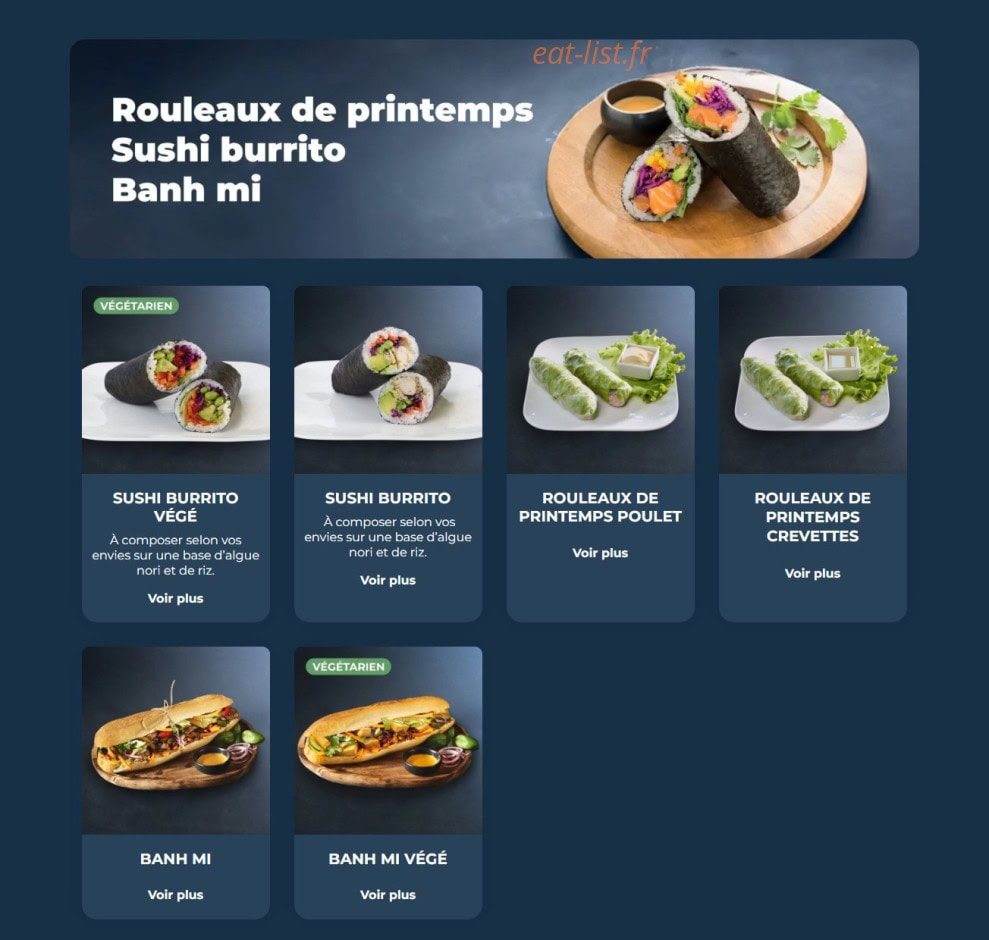 Taobento — carte page 5