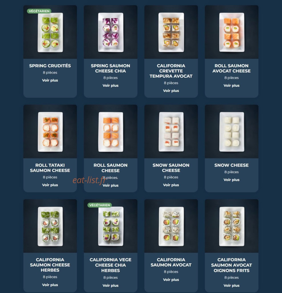 Taobento — carte page 8