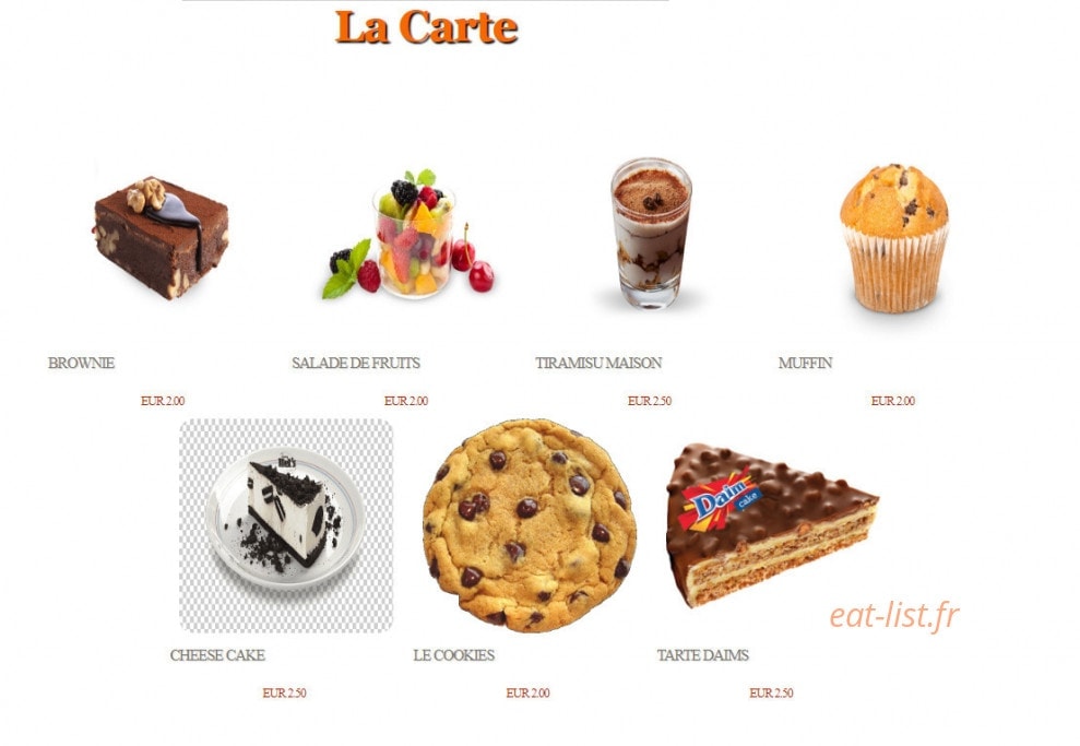 Triolo Pizza — carte page 6