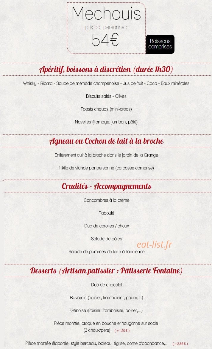 La Grange d'Aubry — carte page 5