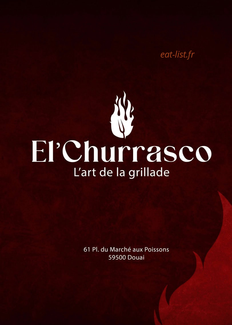 El Churrasco — carte page 1