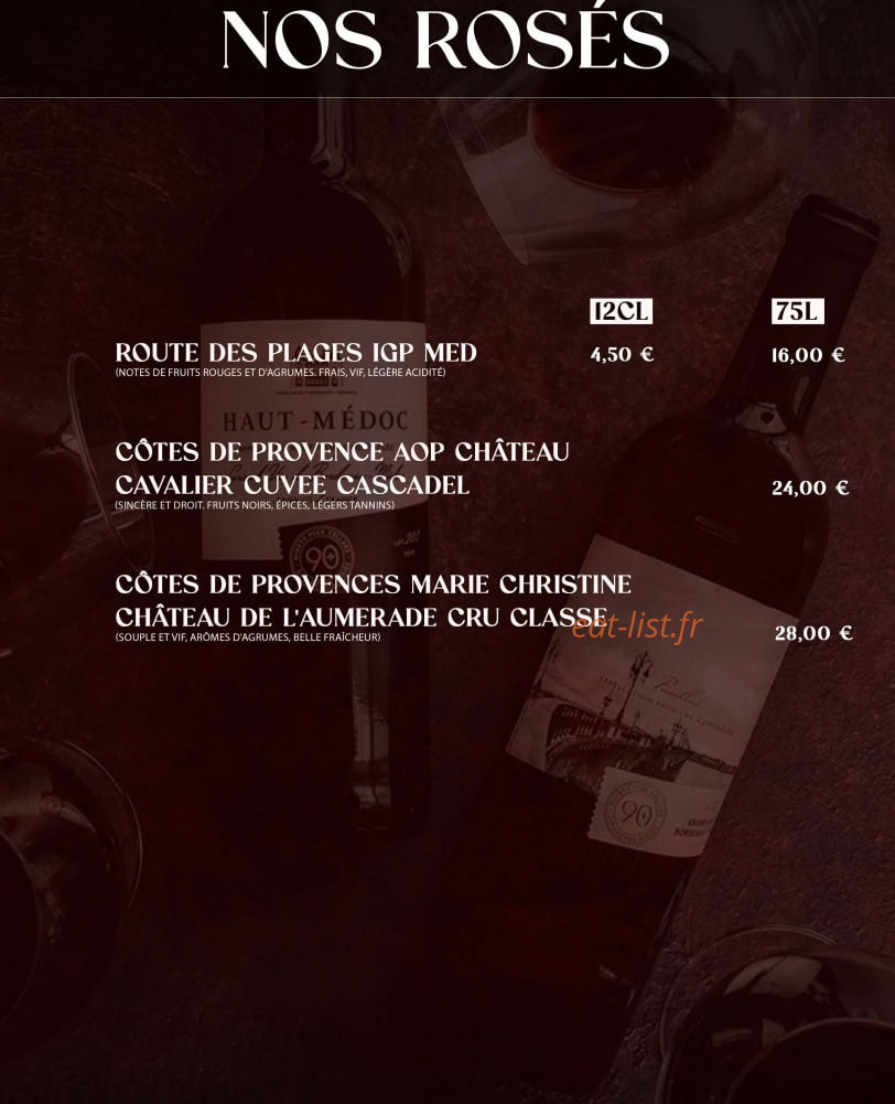 El Churrasco — carte page 14