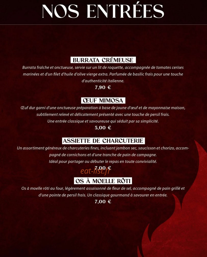 El Churrasco — carte page 2