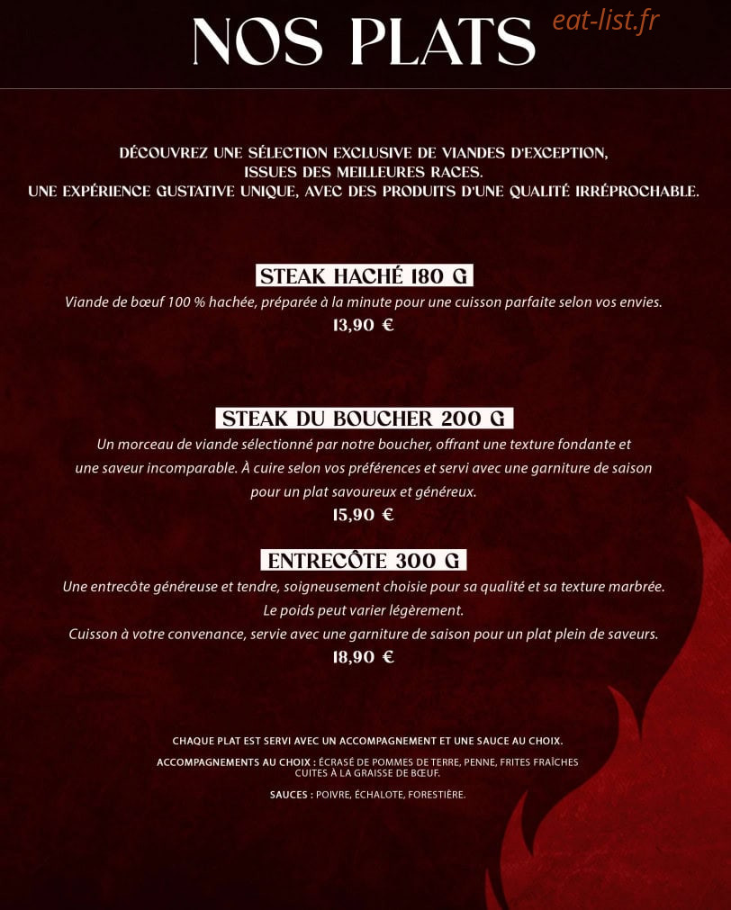 El Churrasco — carte page 3