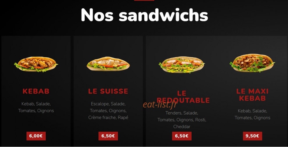 Kassia Food — carte page 5
