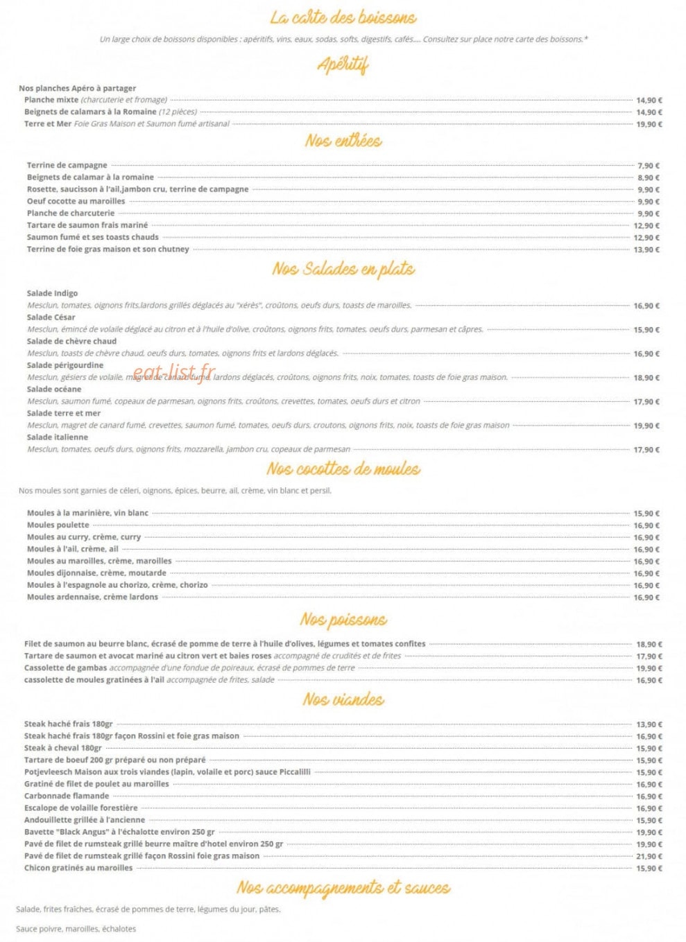 L'indigo — carte page 1