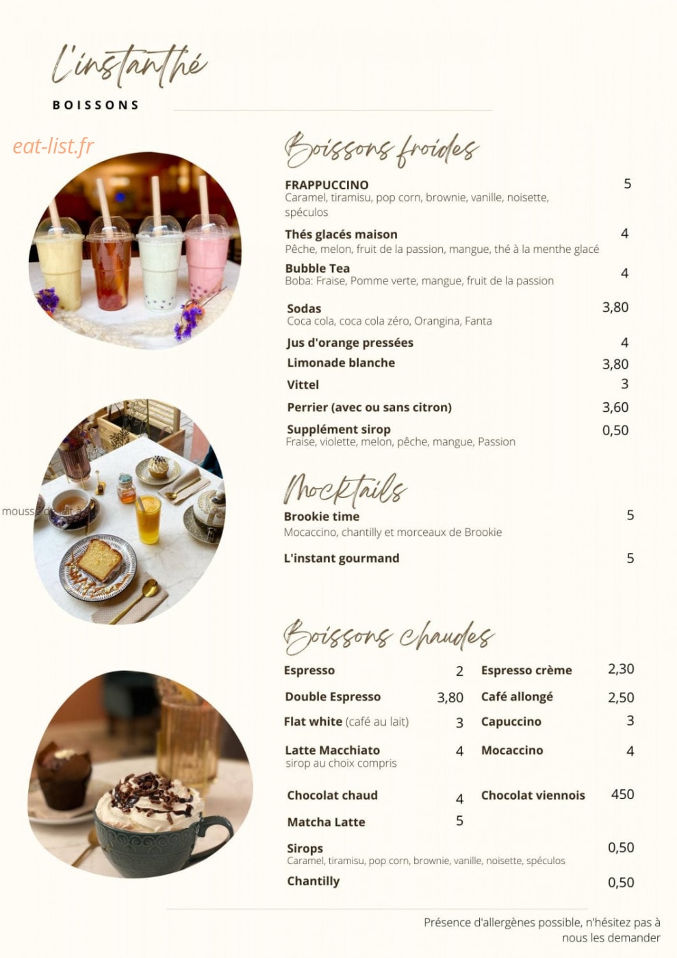 L'instanthé — carte page 3