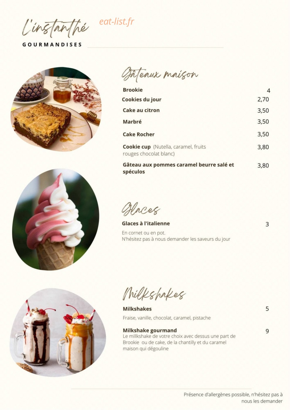 L'instanthé — carte page 1