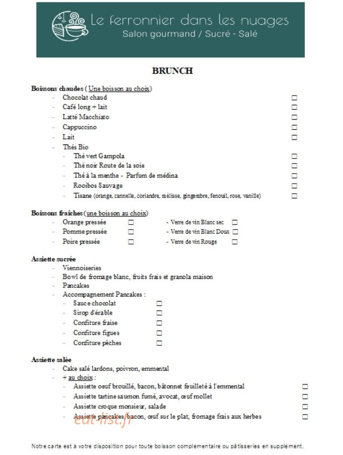 Le Ferronnier dans les Nuages — carte page 7