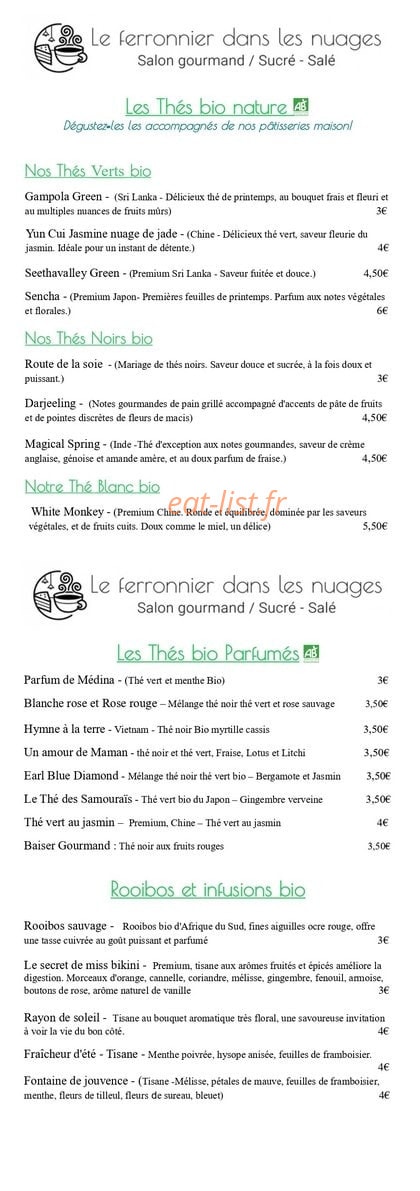 Le Ferronnier dans les Nuages — carte page 4