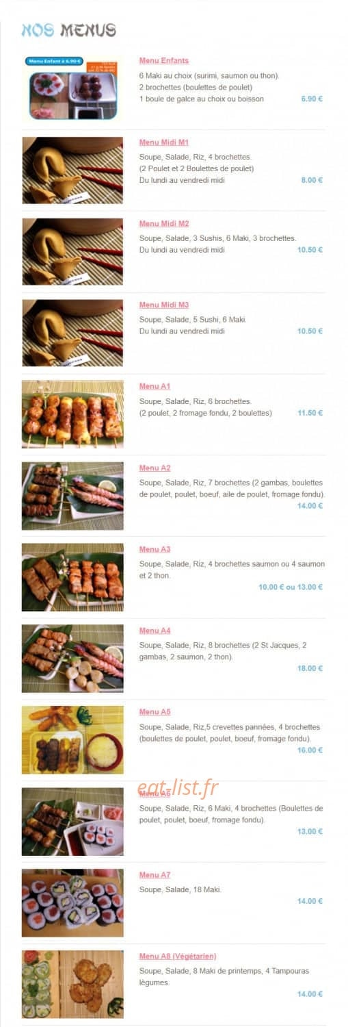 Le Nagoya — carte page 3