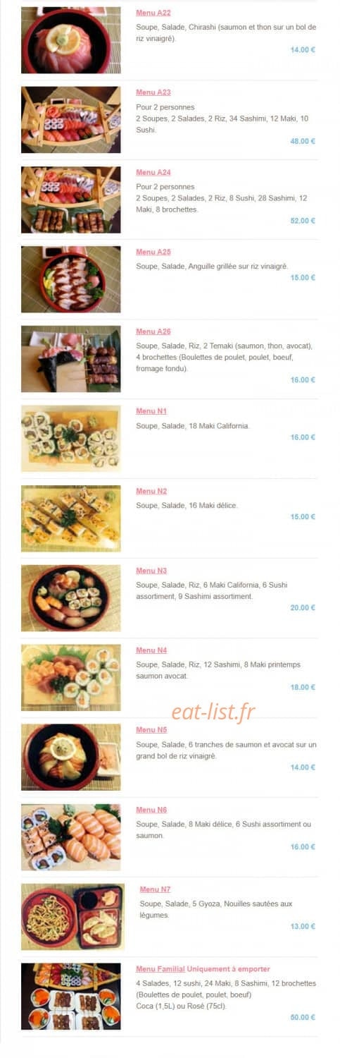 Le Nagoya — carte page 5