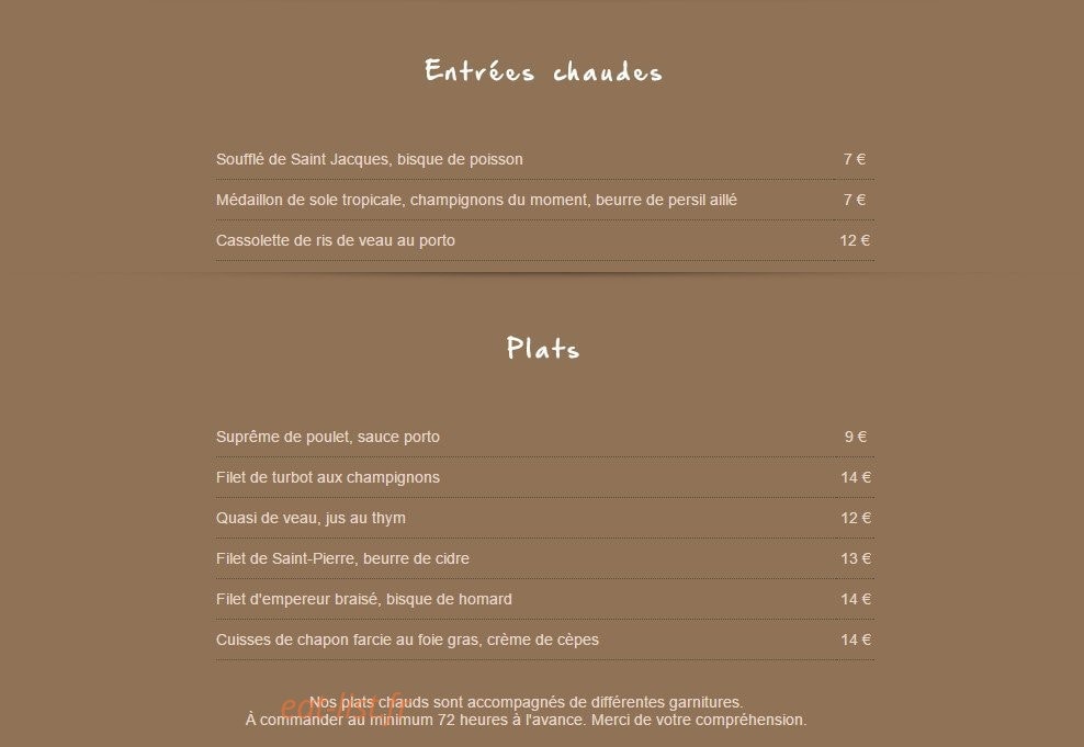 Le P'tit Nicolas — carte page 5