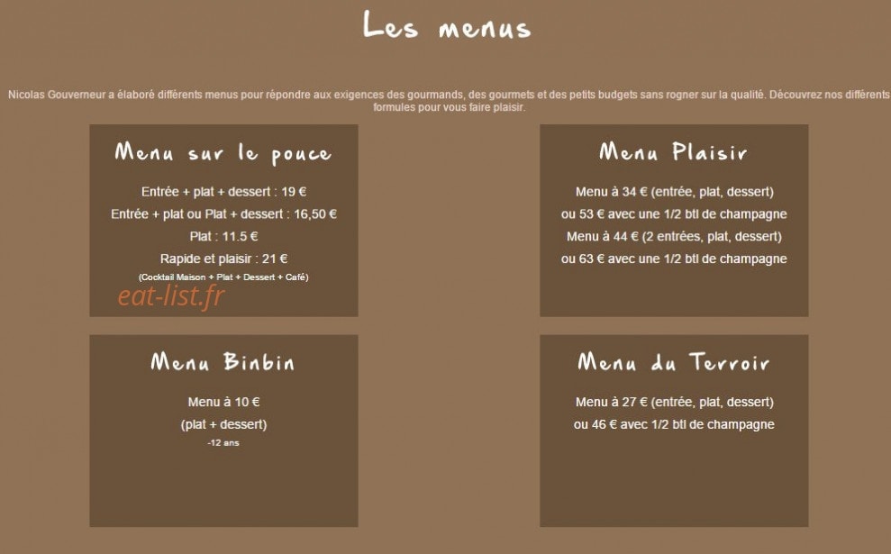 Le P'tit Nicolas — carte page 3