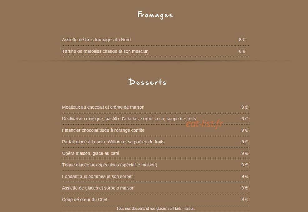 Le P'tit Nicolas — carte page 2