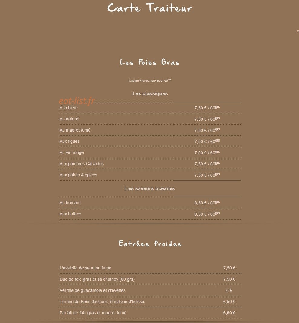 Le P'tit Nicolas — carte page 4