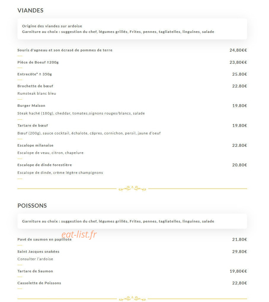 Le Welcome — carte page 2