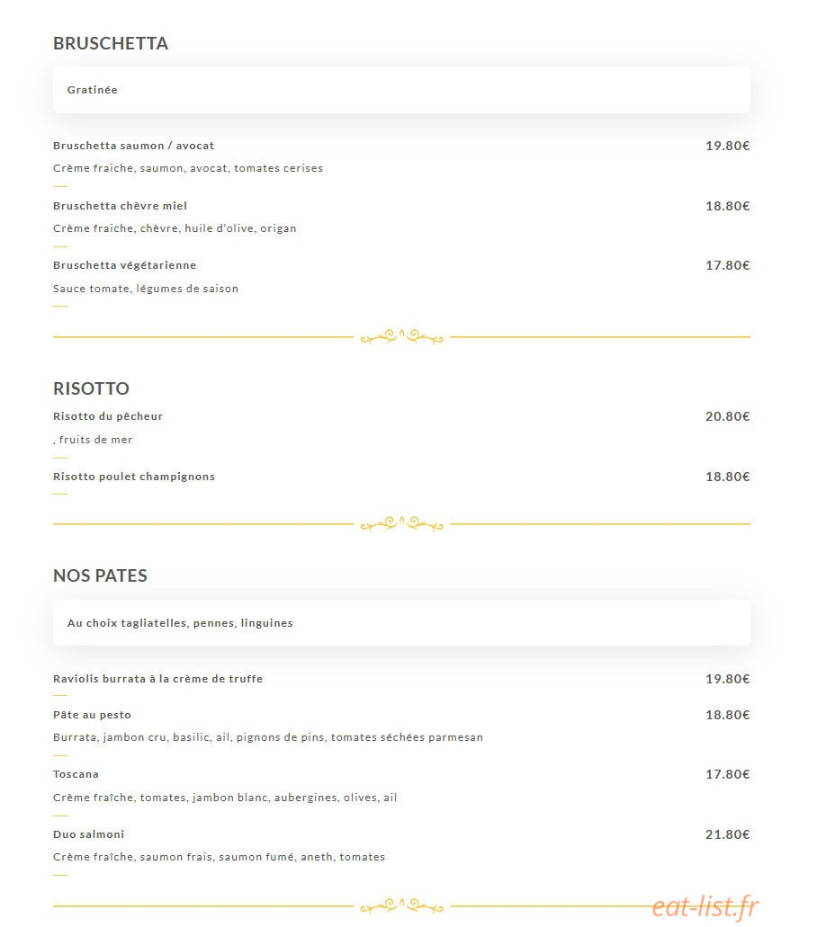 Le Welcome — carte page 3