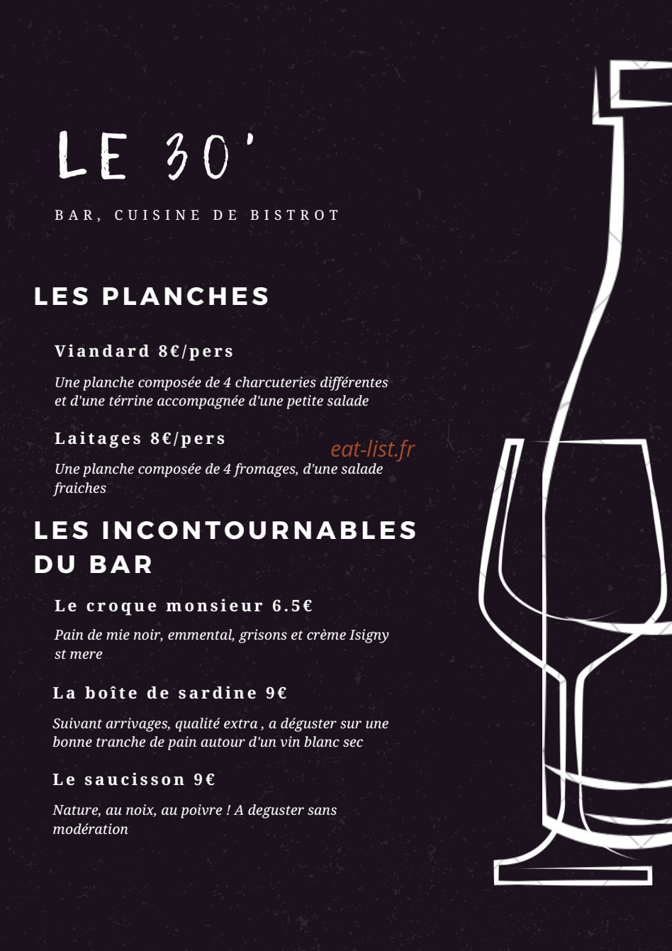 Le 30' — carte page 3