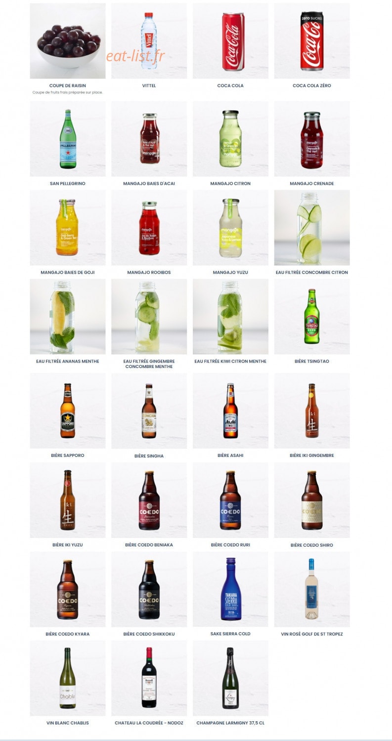 Taobento — carte page 8