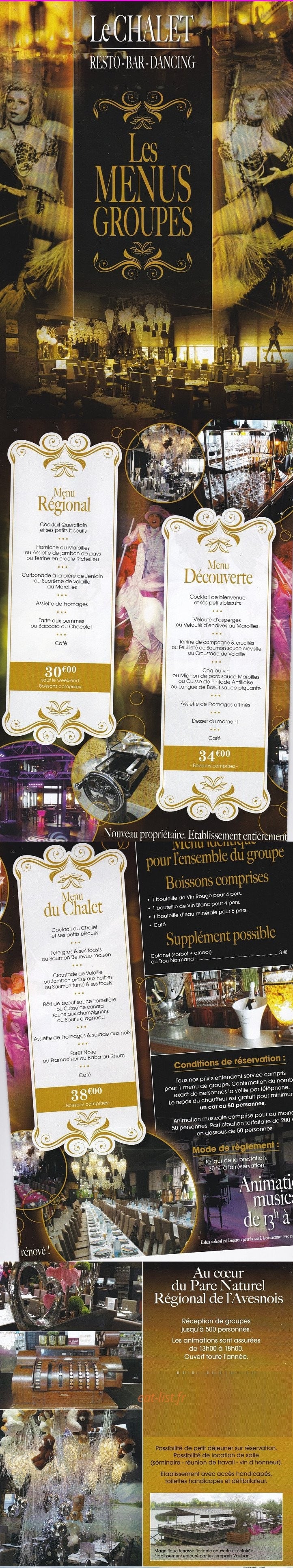 Le chalet — carte page 4