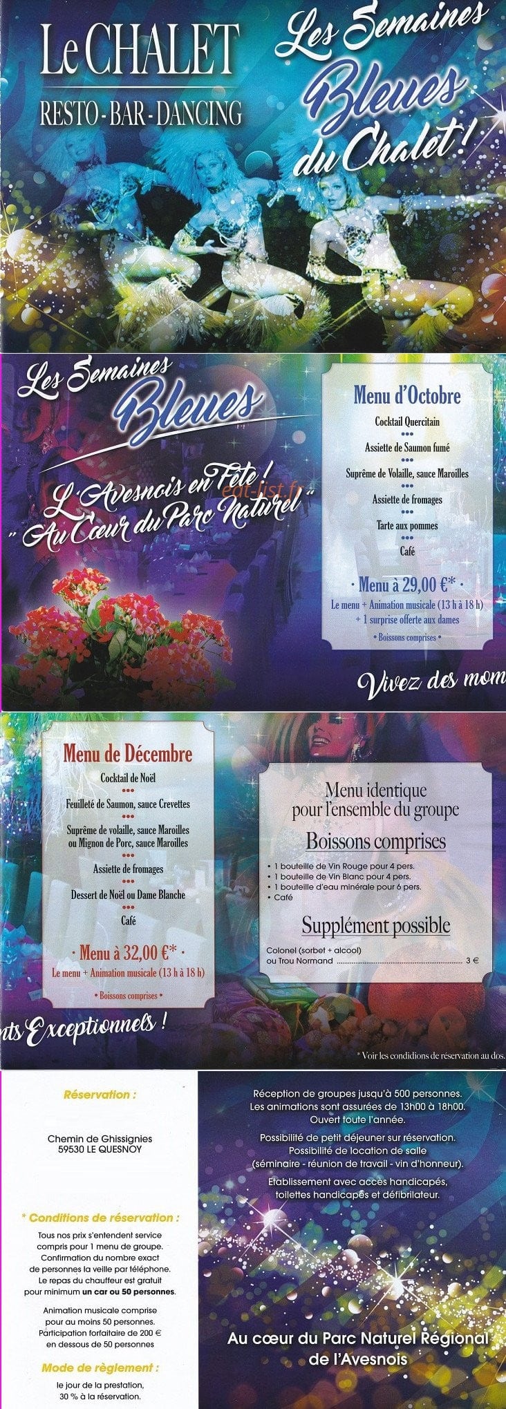 Le chalet — carte page 5