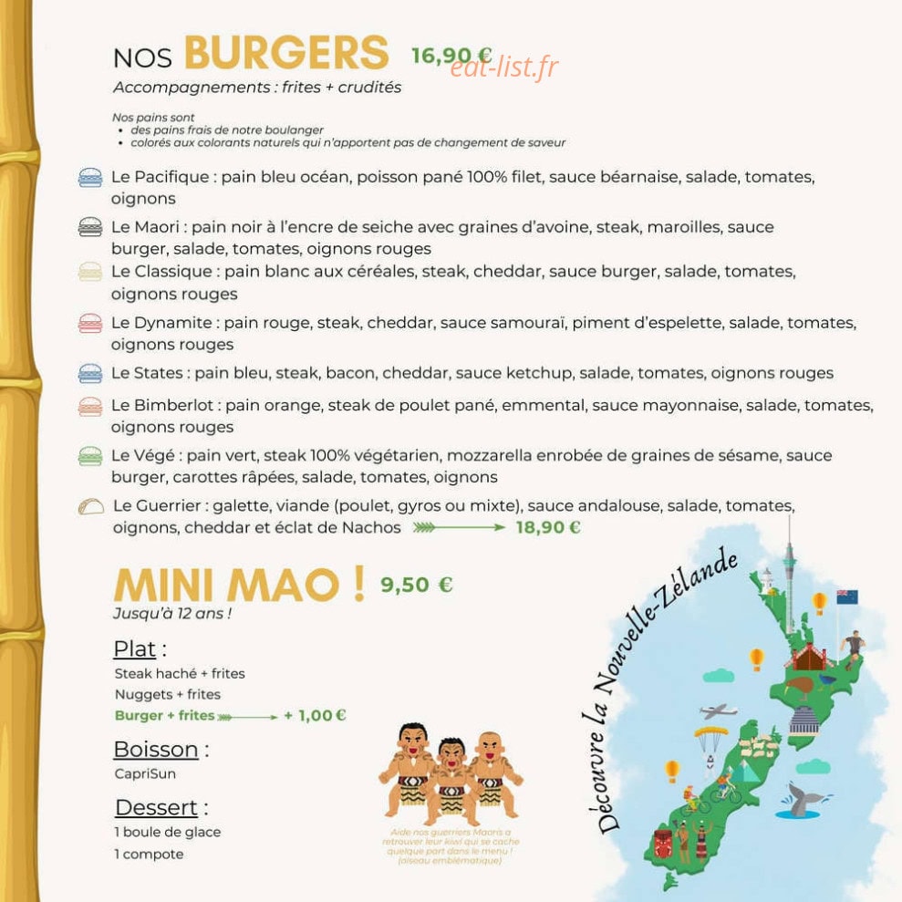 Le Maori 2.0 — carte page 2