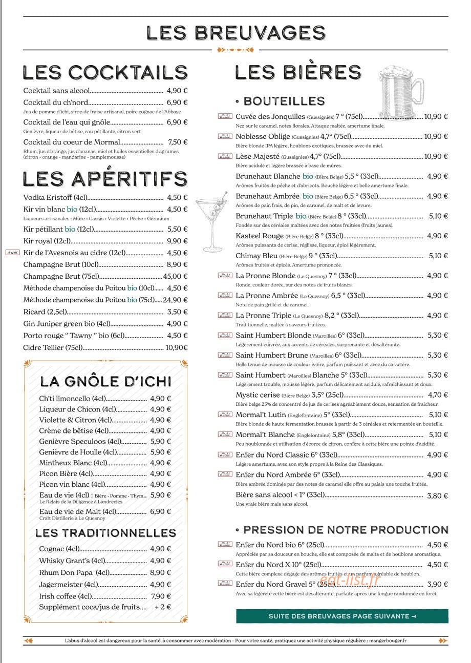 L'Eau Qui Gnôle — carte page 2