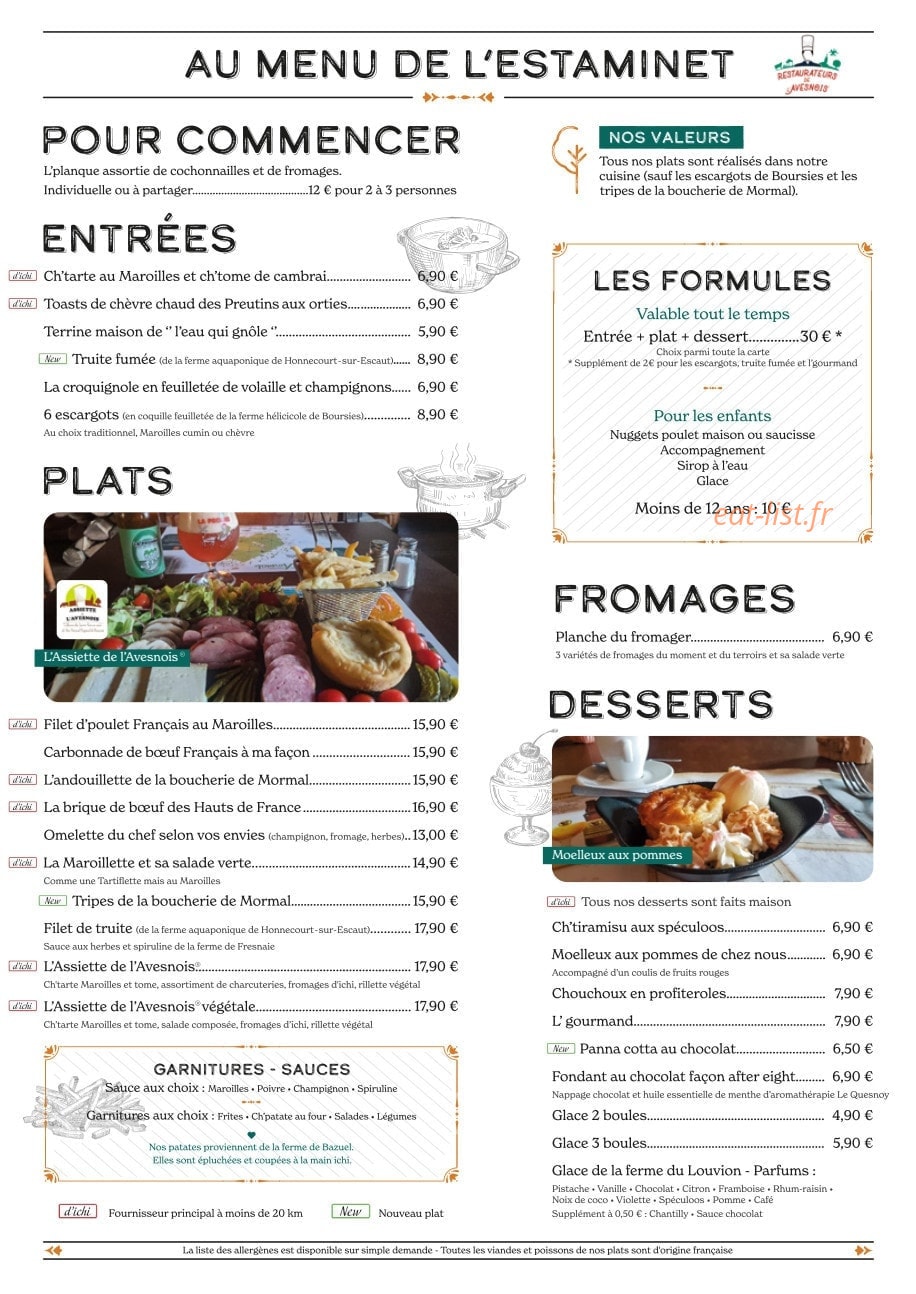 L'Eau Qui Gnôle — carte page 1