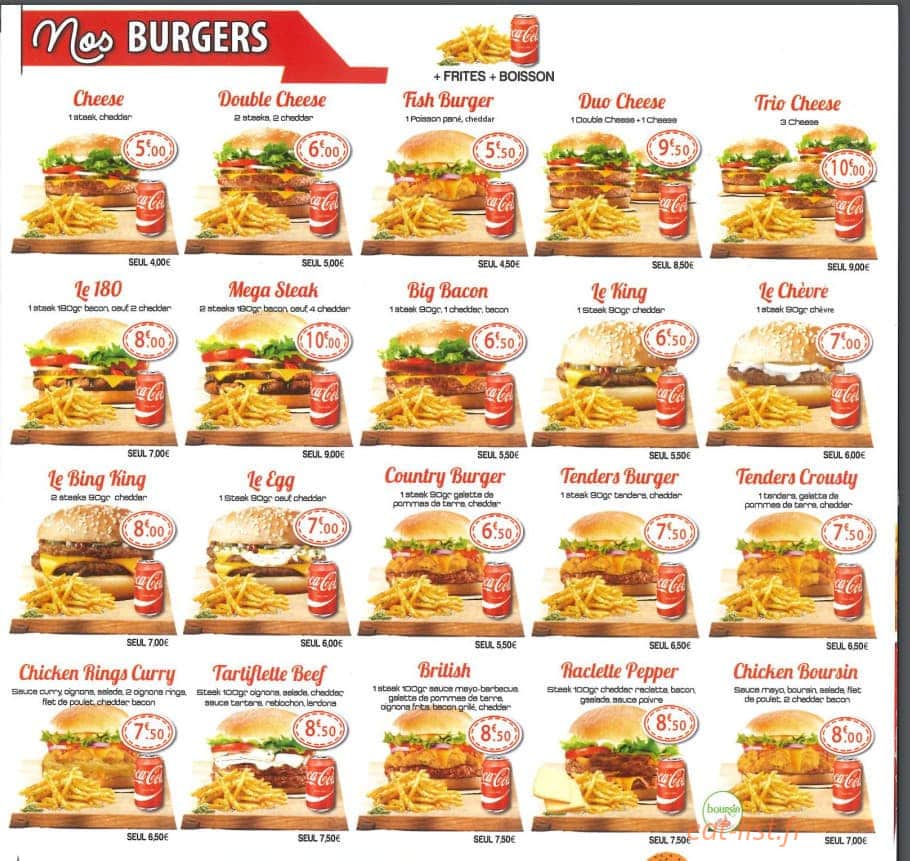 Bella Food — carte page 5