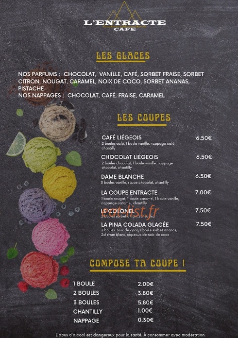 L'Entracte — carte page 2