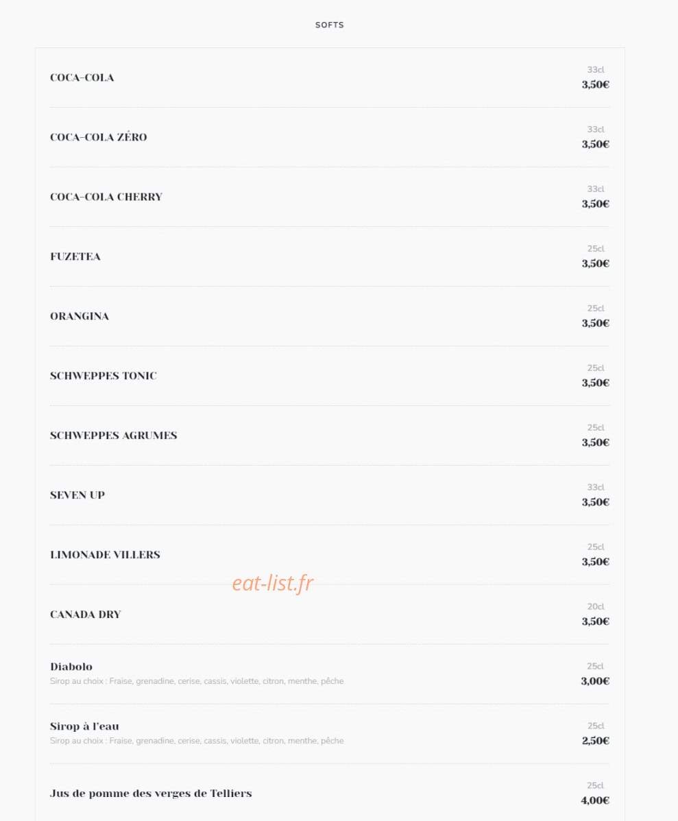 Les Roses Blanches — carte page 5