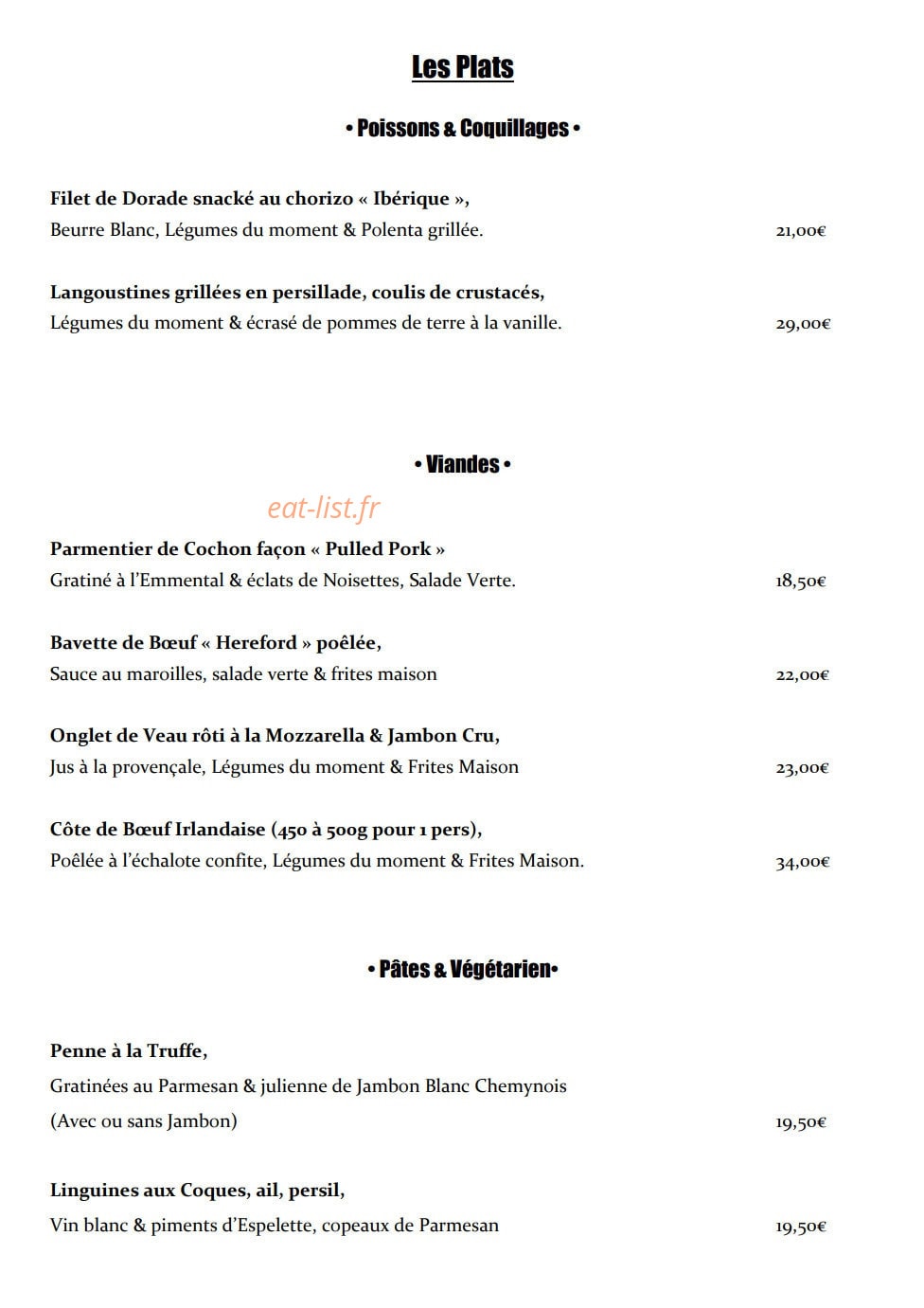L'incontournable — carte page 3