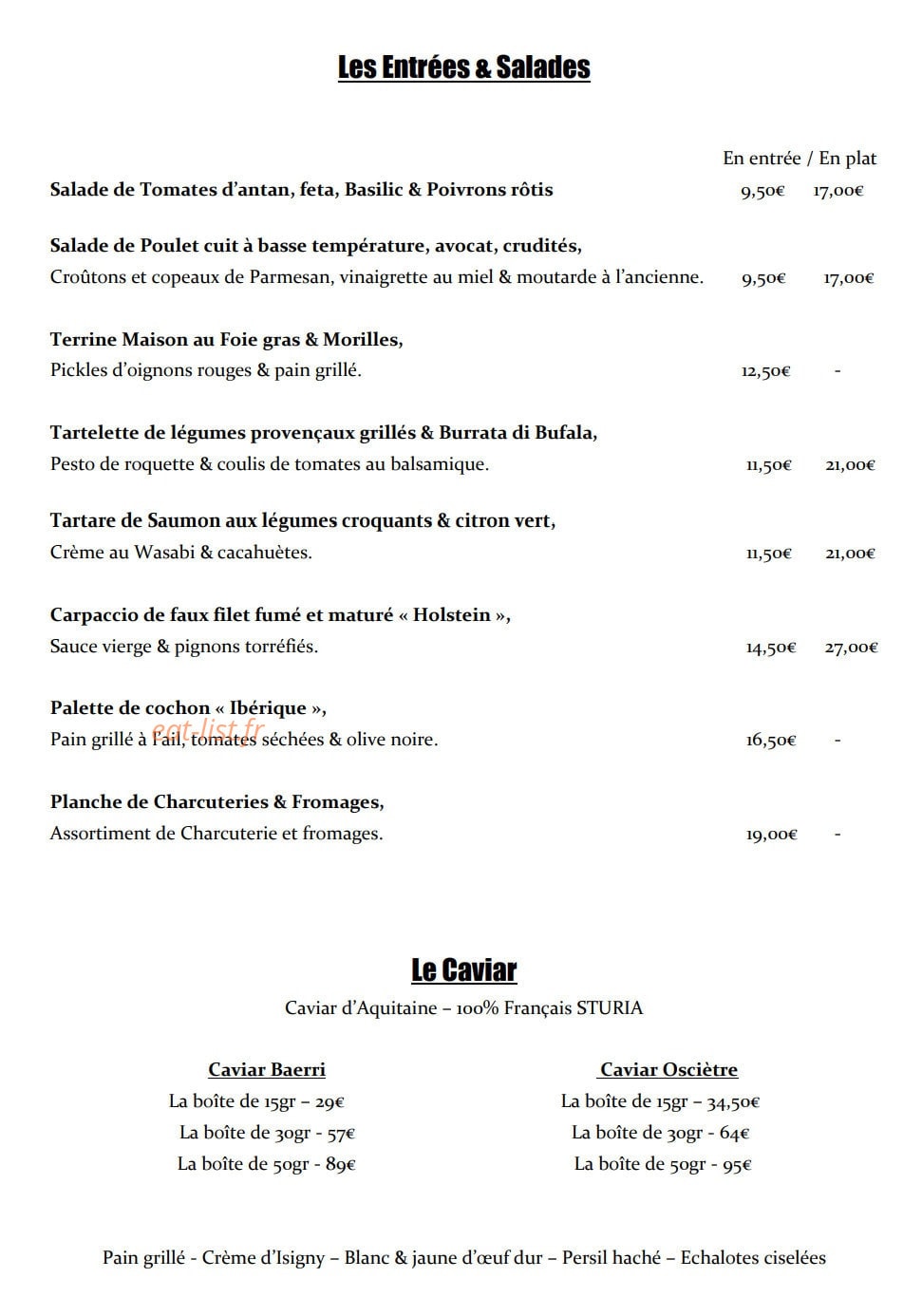 L'incontournable — carte page 2