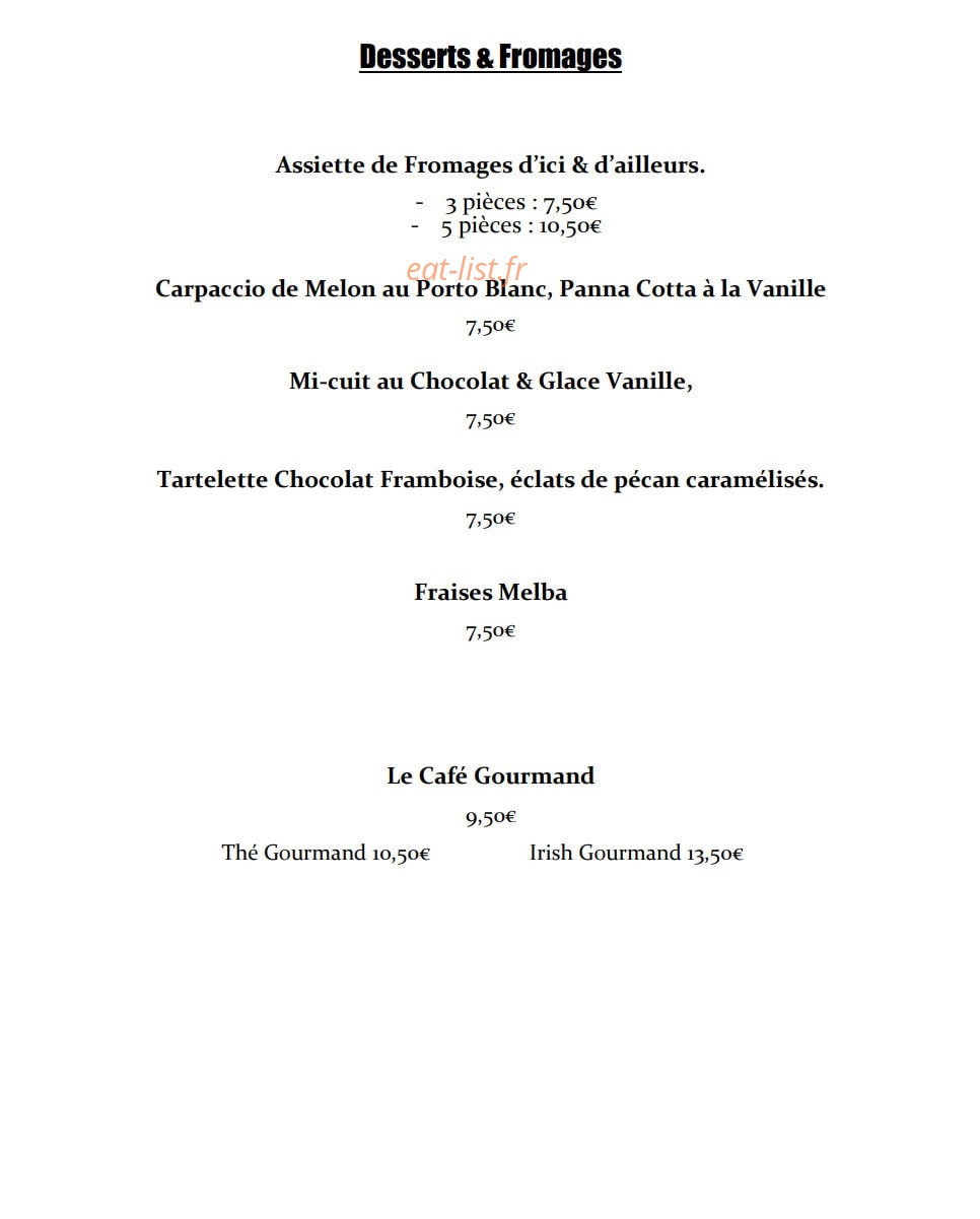 L'incontournable — carte page 4