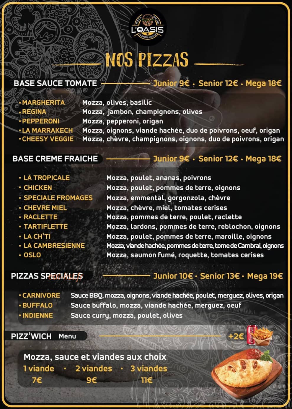 L'Oasis — carte page 2