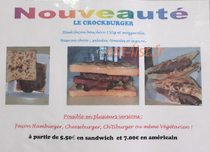 La Ch'tite Frite — carte page 3
