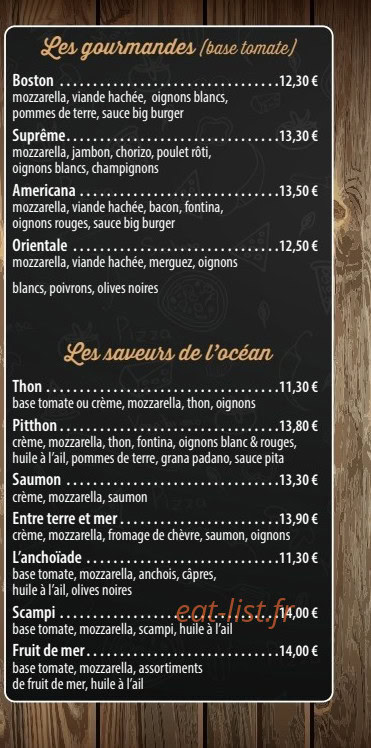Fratelli Pizzaa — carte page 3