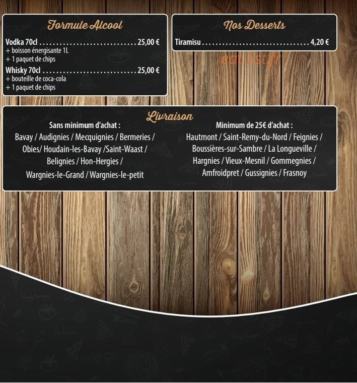 Fratelli Pizzaa — carte page 8