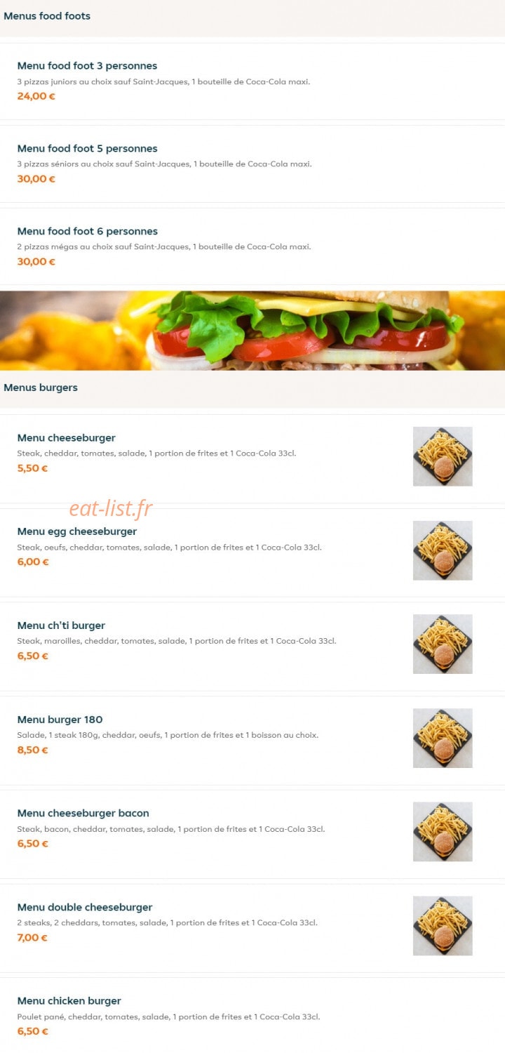 Allo Pizza — carte page 9