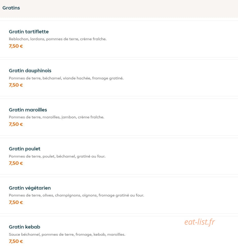 Allo Pizza — carte page 16